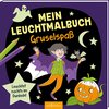 Buchcover Mein Leuchtmalbuch - Gruselspaß