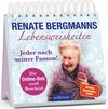 Buchcover Renate Bergmanns Lebensweisheiten. Jeder nach seiner Fasson!