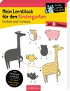Buchcover Mein Lernblock für den Kindergarten – Farben und Formen
