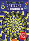 Buchcover Stickerheft – Optische Illusionen