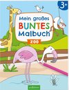 Buchcover Mein großes buntes Malbuch – Zoo