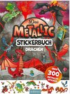 Buchcover Das Metallic-Stickerbuch – Drachen