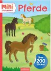 Buchcover MINI-Stickerheft – Pferde