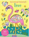 Buchcover Mein Diamant-Stickerheft – Tiere