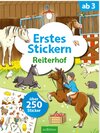 Buchcover Erstes Stickern – Reiterhof