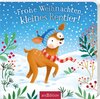 Buchcover Frohe Weihnachten, kleines Rentier!