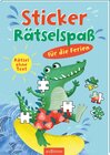 Buchcover Sticker-Rätselspaß für die Ferien