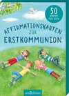 Buchcover Affirmationskarten zur Erstkommunion