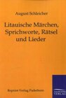 Buchcover Litauische Märchen, Sprichworte, Rätsel und Lieder