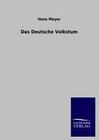 Buchcover Das Deutsche Volkstum