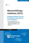 Buchcover Wertermittlungsrichtlinien (2012)