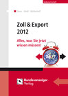 Buchcover Zoll & Export 2012