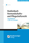 Buchcover Studienbuch Vormundschafts- und Pflegschaftsrecht (E-Book)