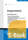 Buchcover Baugesetzbuch (E-Book)