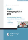 Buchcover Studie Managergehälter 2012