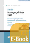 Buchcover Studie Managergehälter 2012 (E-Book)