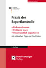 Buchcover Praxis der Exportkontrolle