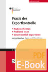 Buchcover Praxis der Exportkontrolle (E-Book)