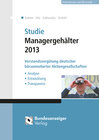 Buchcover Studie Managergehälter 2013 (E-Book)