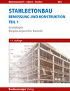 Buchcover Stahlbetonbau - Bemessung und Konstruktion - Teil 1