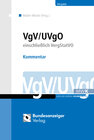 Buchcover VgV / UVgO - Kommentar