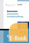 Buchcover Kommentar Datenschutz-Grundverordnung (E-Book)