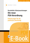 Buchcover Persönliche Schutzausrüstungen - Die neue PSA-Verordnung (E-Book)