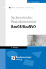 Buchcover Systematischer Praxiskommentar BauGB/BauNVO