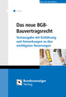 Buchcover Das neue BGB-Bauvertragsrecht