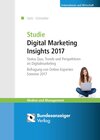 Buchcover Studie Digital Marketing Insights 2017