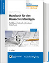 Buchcover Handbuch für den Bausachverständigen