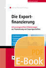 Buchcover Die Exportfinanzierung (E-Book)