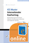 Buchcover ICC-Muster Internationaler Kaufvertrag Online