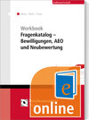 Buchcover Workbook Fragenkatalog – Bewilligungen, AEO und Neubewertung (Online)