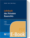Buchcover Lehrbuch des Privaten Baurechts (E-Book)