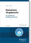 Buchcover Basiswissen Vergaberecht