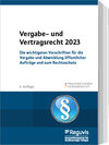 Buchcover Vergabe- und Vertragsrecht 2024