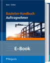 Buchcover Bauleiter-Handbuch Auftragnehmer (E-Book)