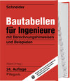 Buchcover Schneider - Bautabellen für Ingenieure