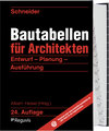 Buchcover Schneider - Bautabellen für Architekten
