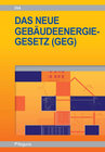 Buchcover Das neue Gebäudeenergiegesetz (GEG) (1. Auflage)