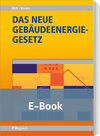 Buchcover Das neue Gebäudeenergiegesetz (GEG) E-Book (1. Auflage)