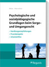 Buchcover Psychologische und sozialpädagogische Grundlagen beim Sorge- und Umgangsrecht