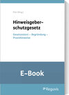 Buchcover Hinweisgeberschutzgesetz (E-Book)