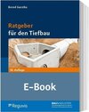 Buchcover Ratgeber für den Tiefbau (E-Book)