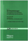 Buchcover Geoinformationssysteme (GIS) - Leistungsphasen nach Fachthemen