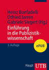 Buchcover Einführung in die Publizistikwissenschaft