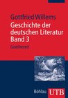 Buchcover Geschichte der deutschen Literatur. Band 3