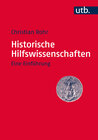 Buchcover Historische Hilfswissenschaften