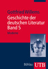 Buchcover Geschichte der deutschen Literatur. Band 5